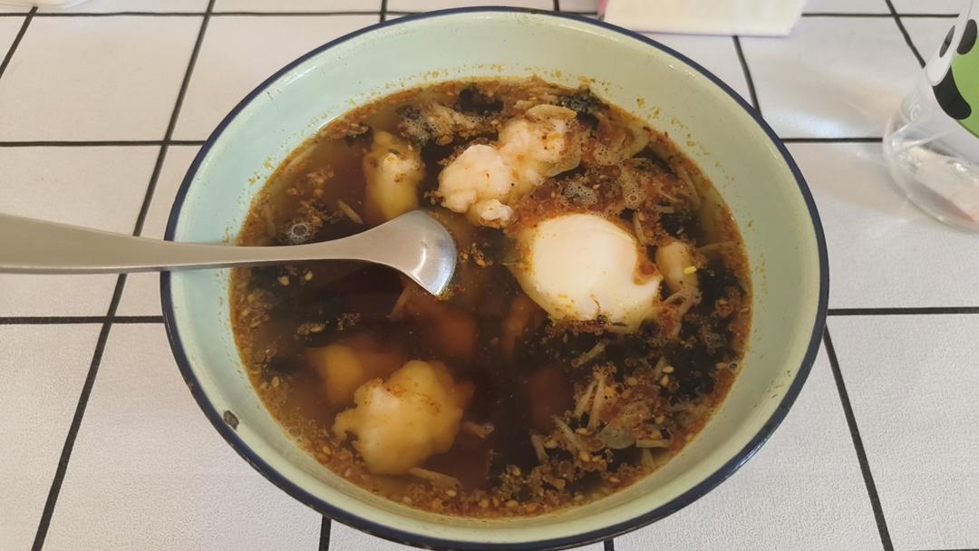 紫菜虾滑汤