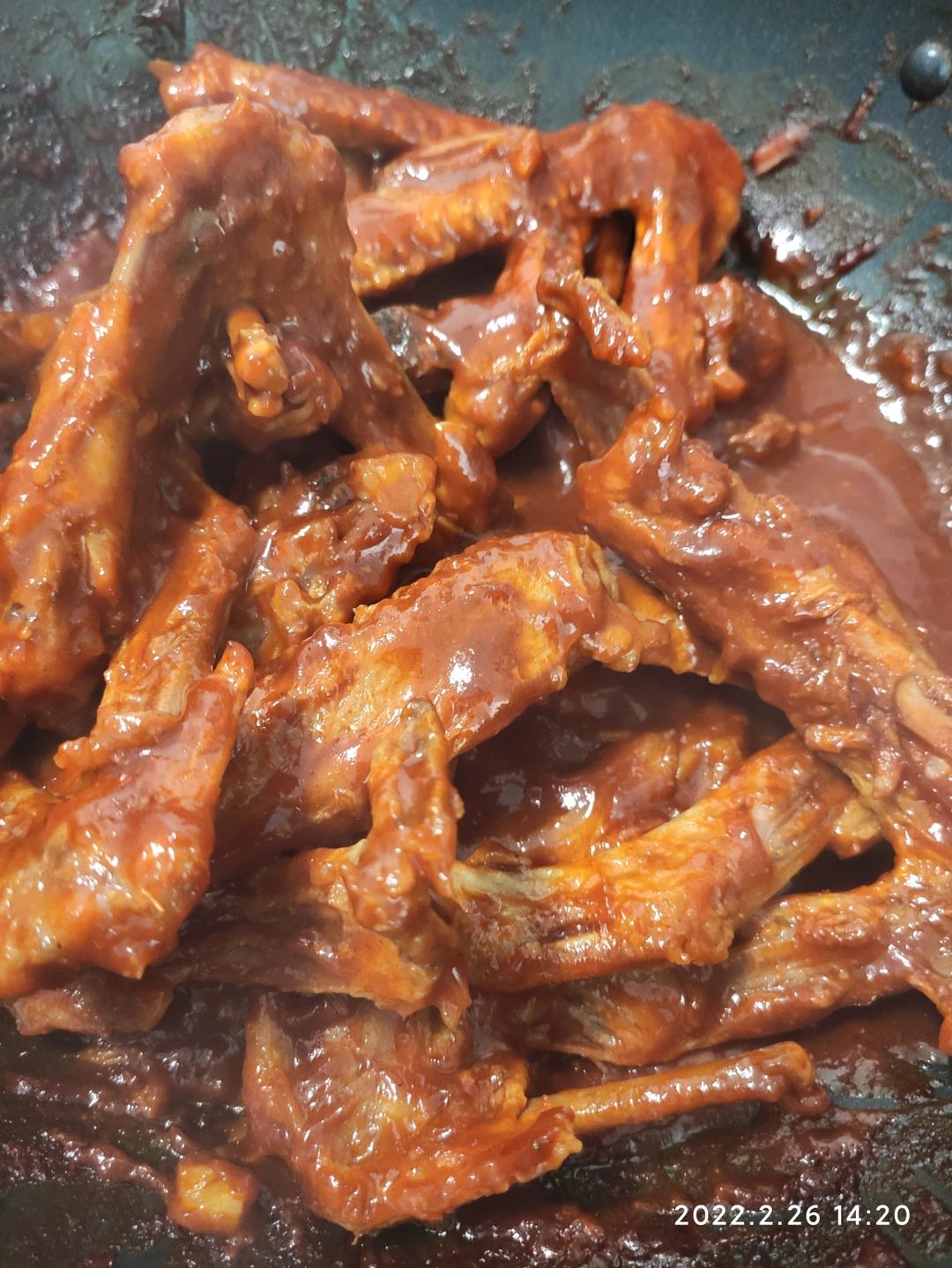 🔥好吃到舔手指的韩式辣鸡爪，软糯脱骨❗️