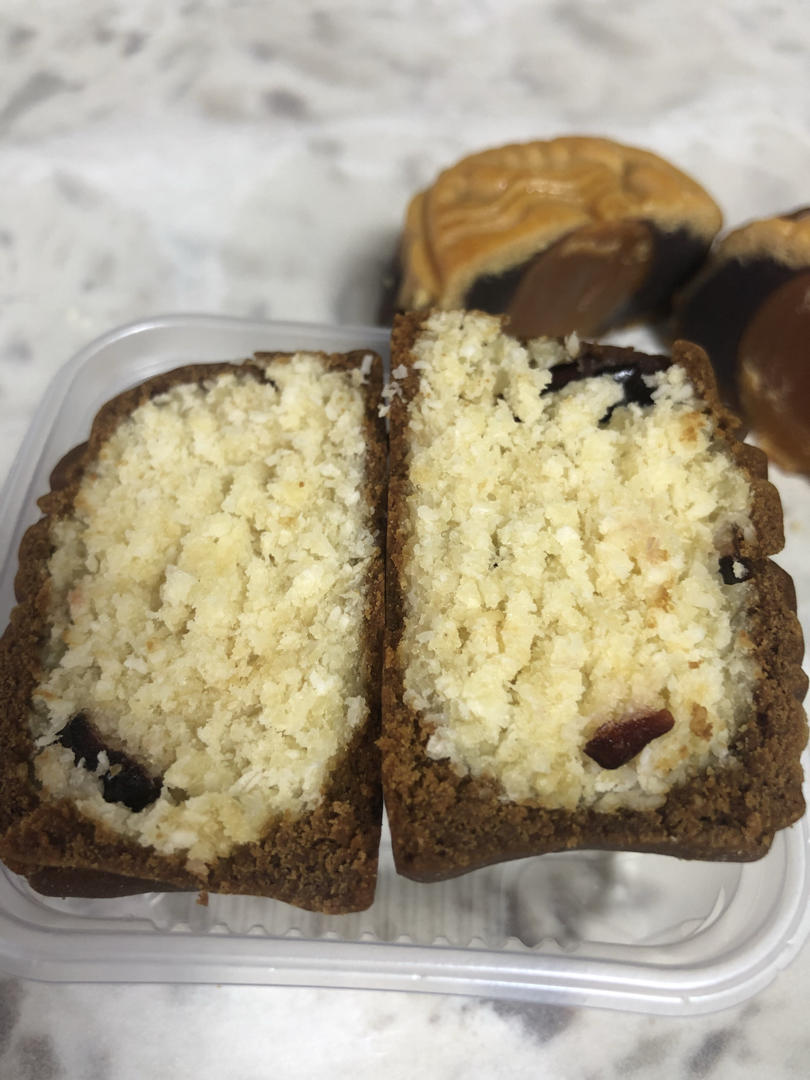 🥮黑糖椰香广式月饼｜含不发干不甜腻，蔓越莓椰蓉馅做法