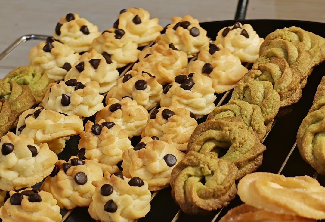 奶油奶酪蛋白曲奇～奶味十足好味道