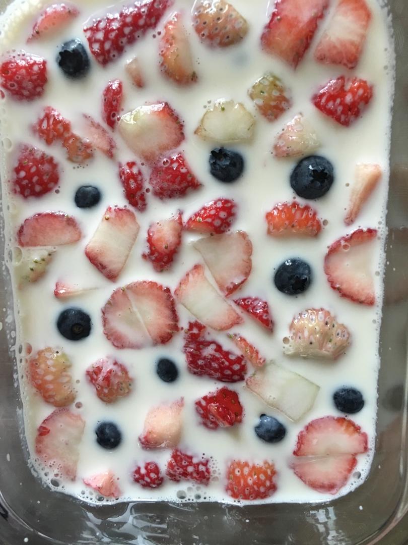 一次就能成功的草莓果冻🍓