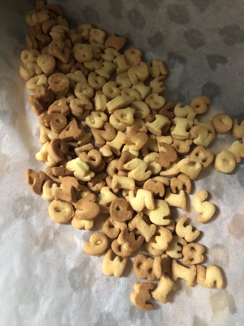 卡通黄油饼干