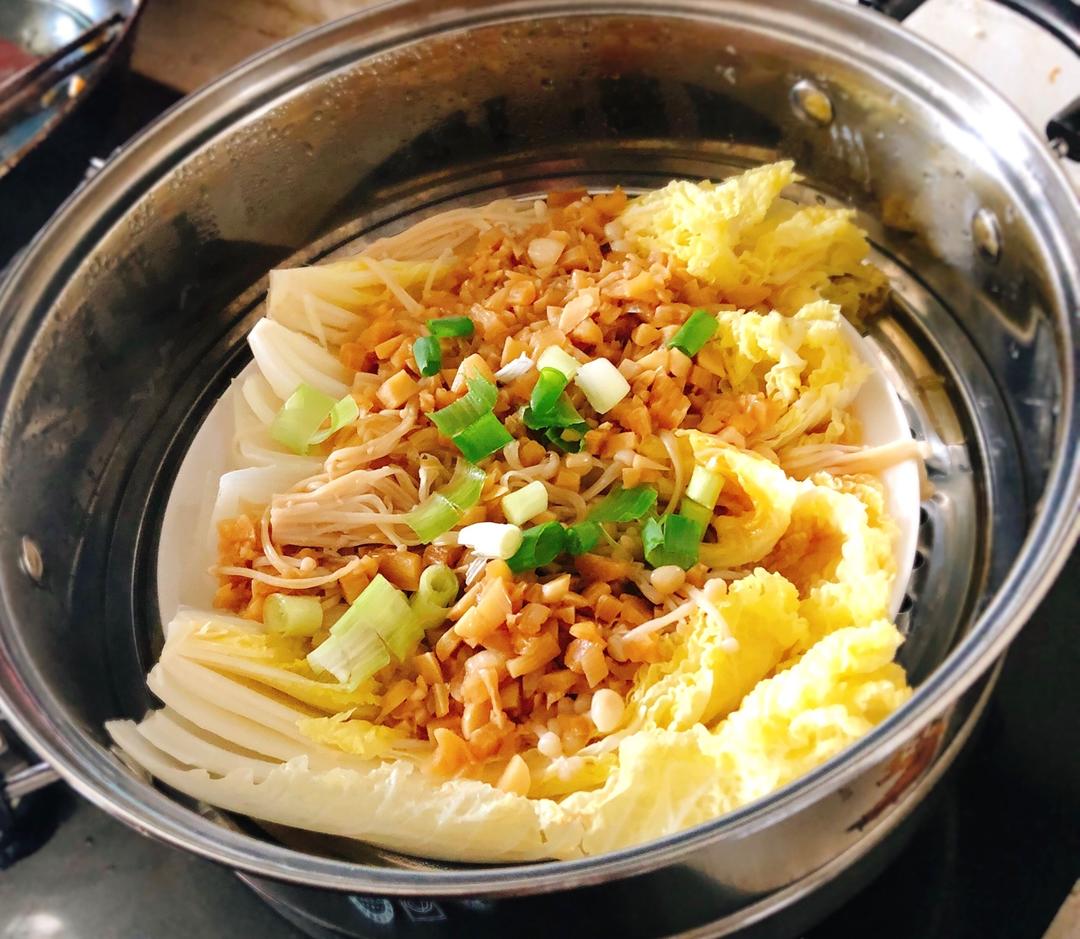 蒜蓉粉丝蒸娃娃菜