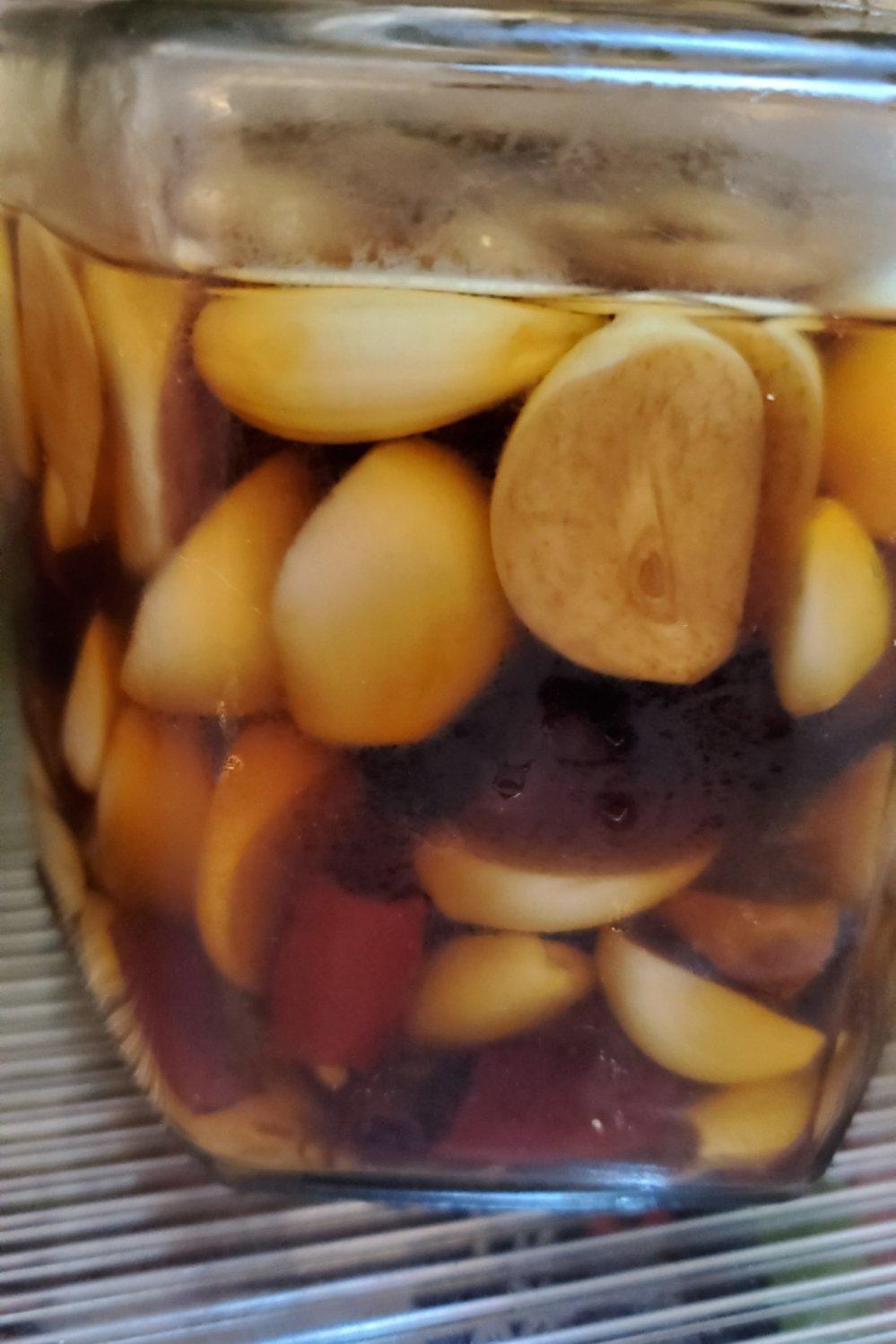 腌糖蒜腌蒜酱蒜头（朝鲜族风味）