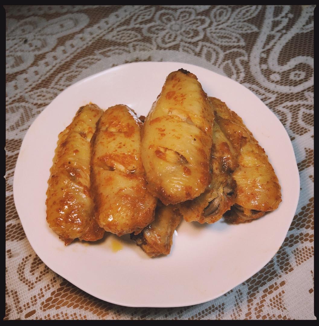 奥尔良香辣煎鸡翅