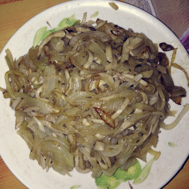 洋葱遇到杏鲍菇