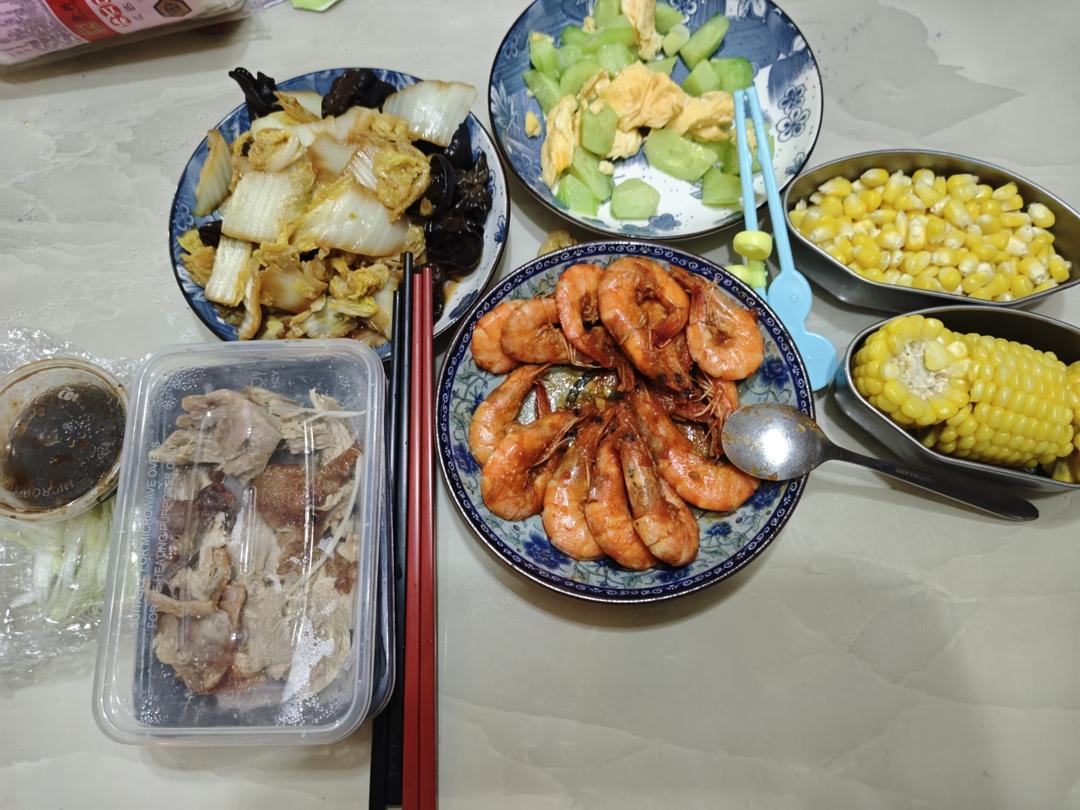 油焖茄汁大虾