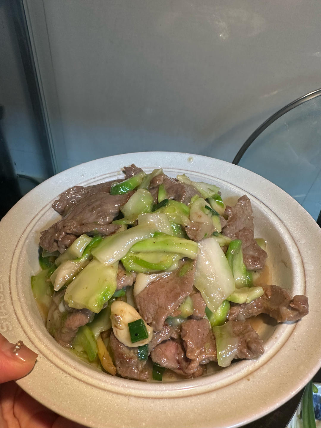儿菜炒肉