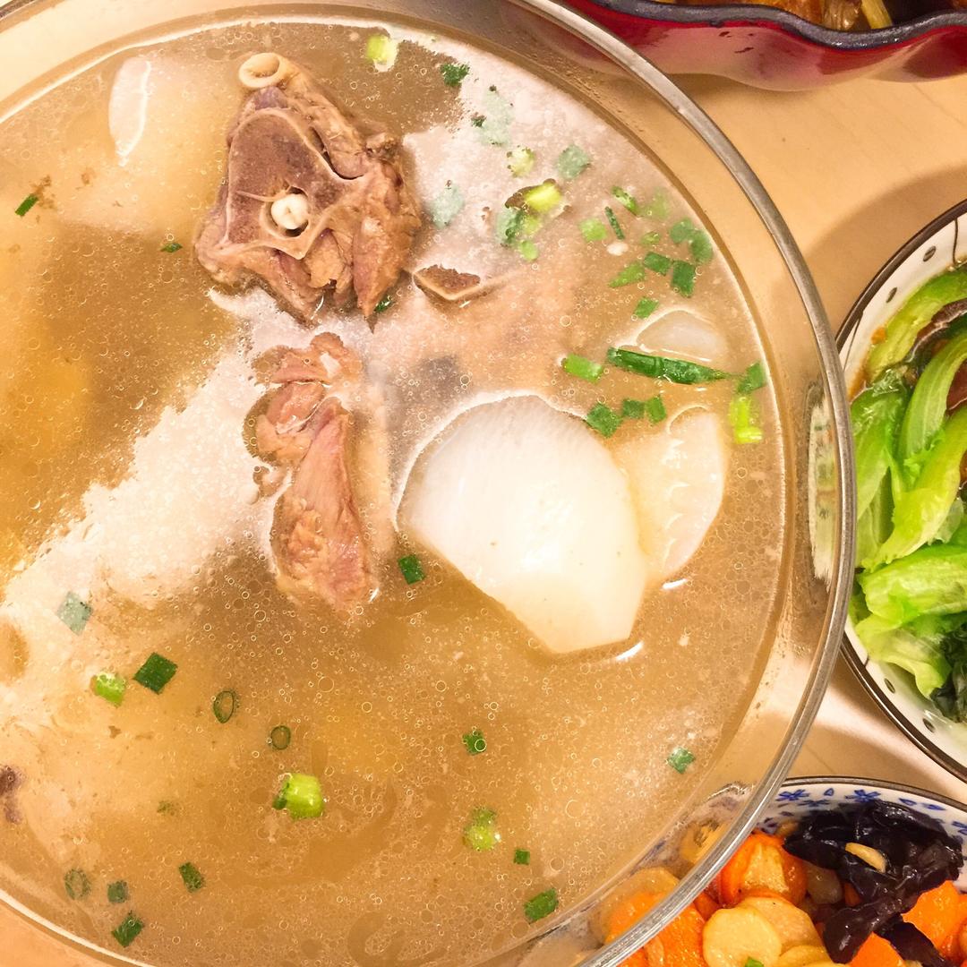 冬日御寒羊肉汤