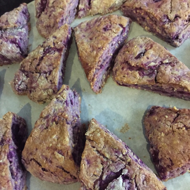 红薯白芝麻司康