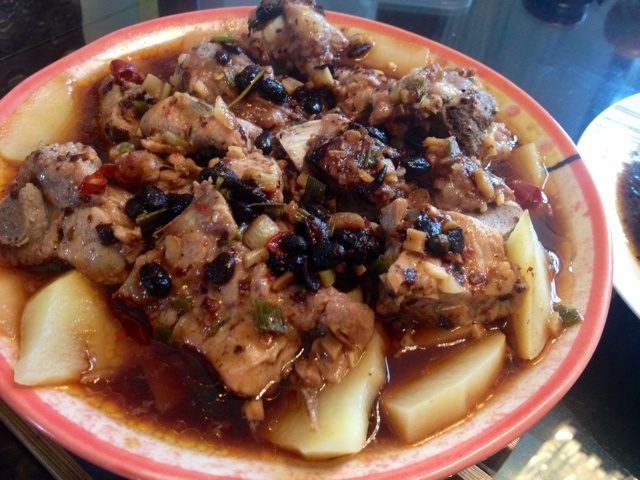豉椒蒸土豆排骨