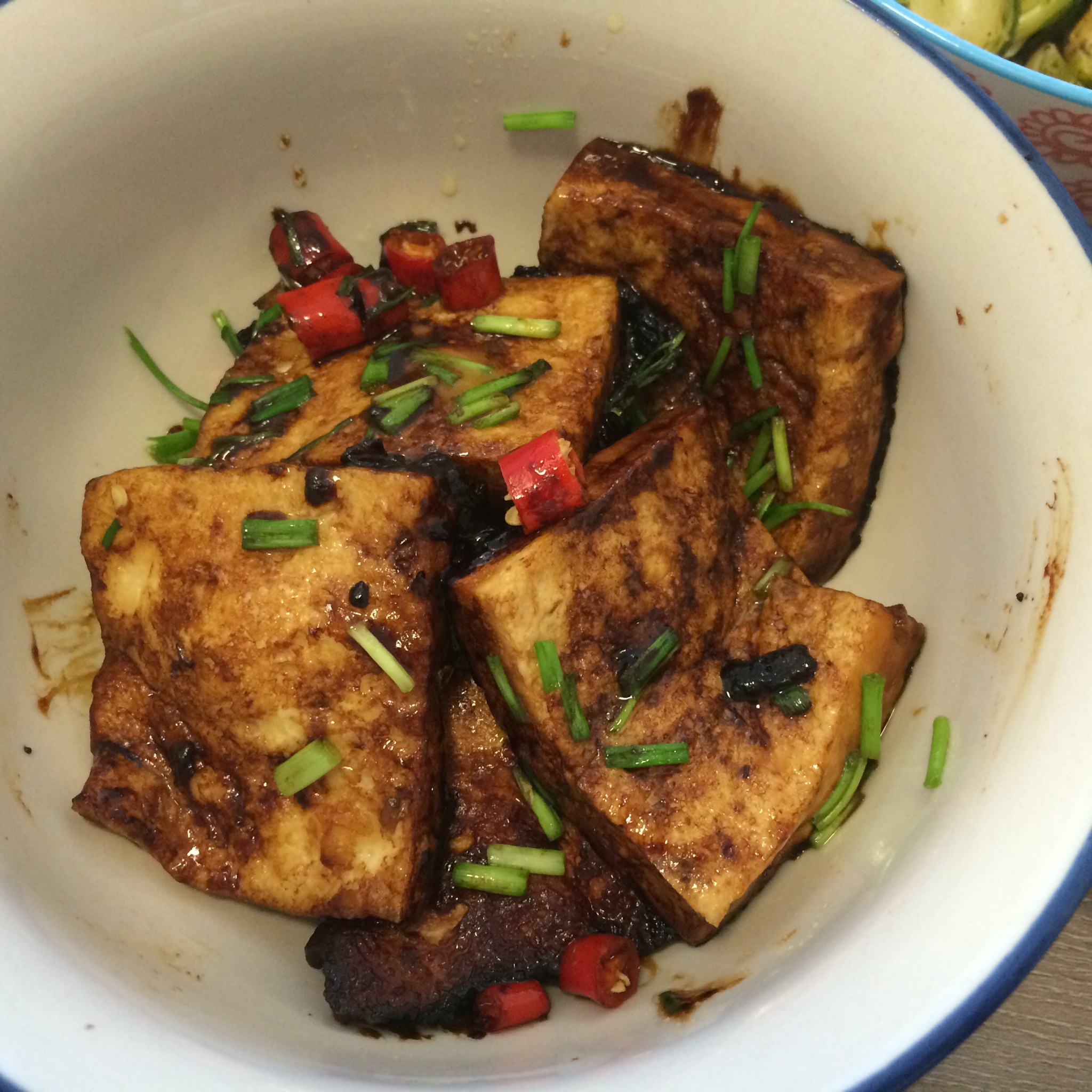 家常煎豆腐