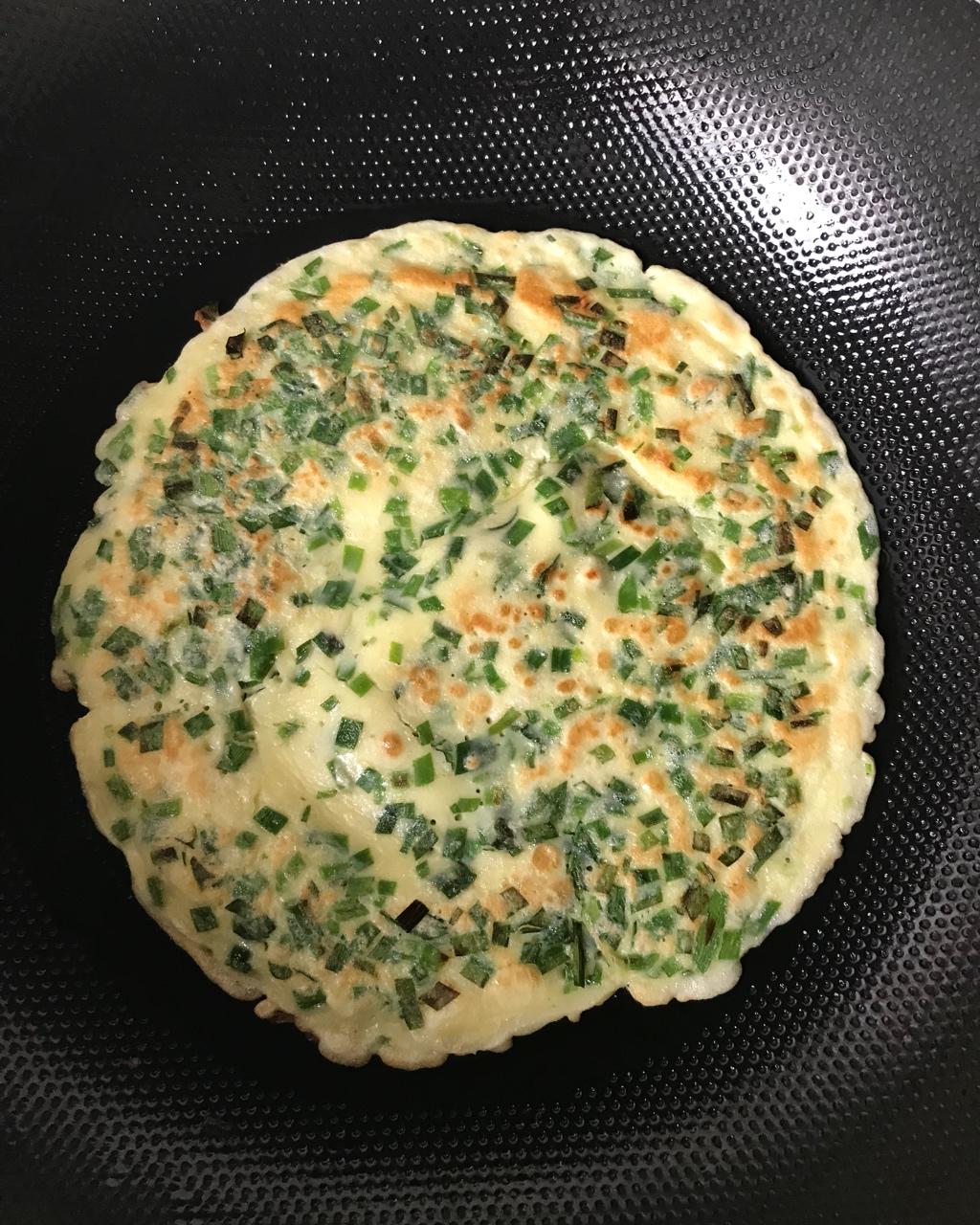 78daisy做的韭菜鸡蛋摊饼