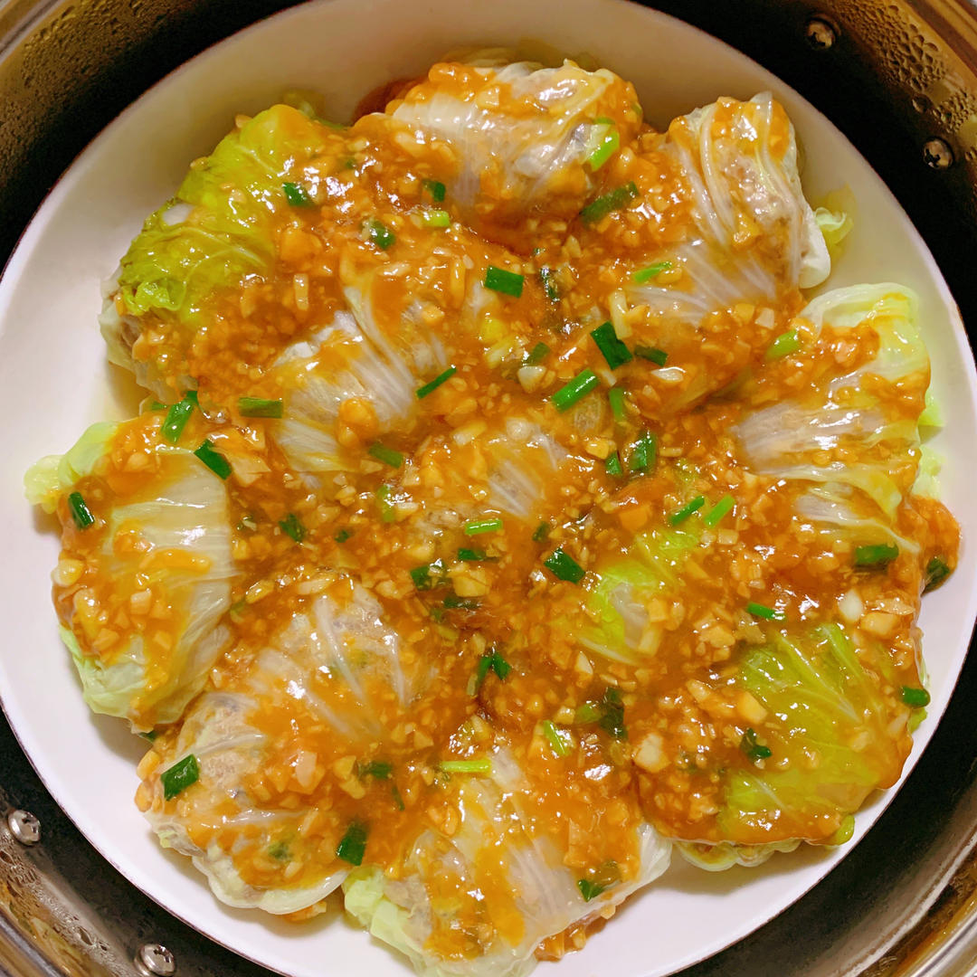 肉酿白菜卷