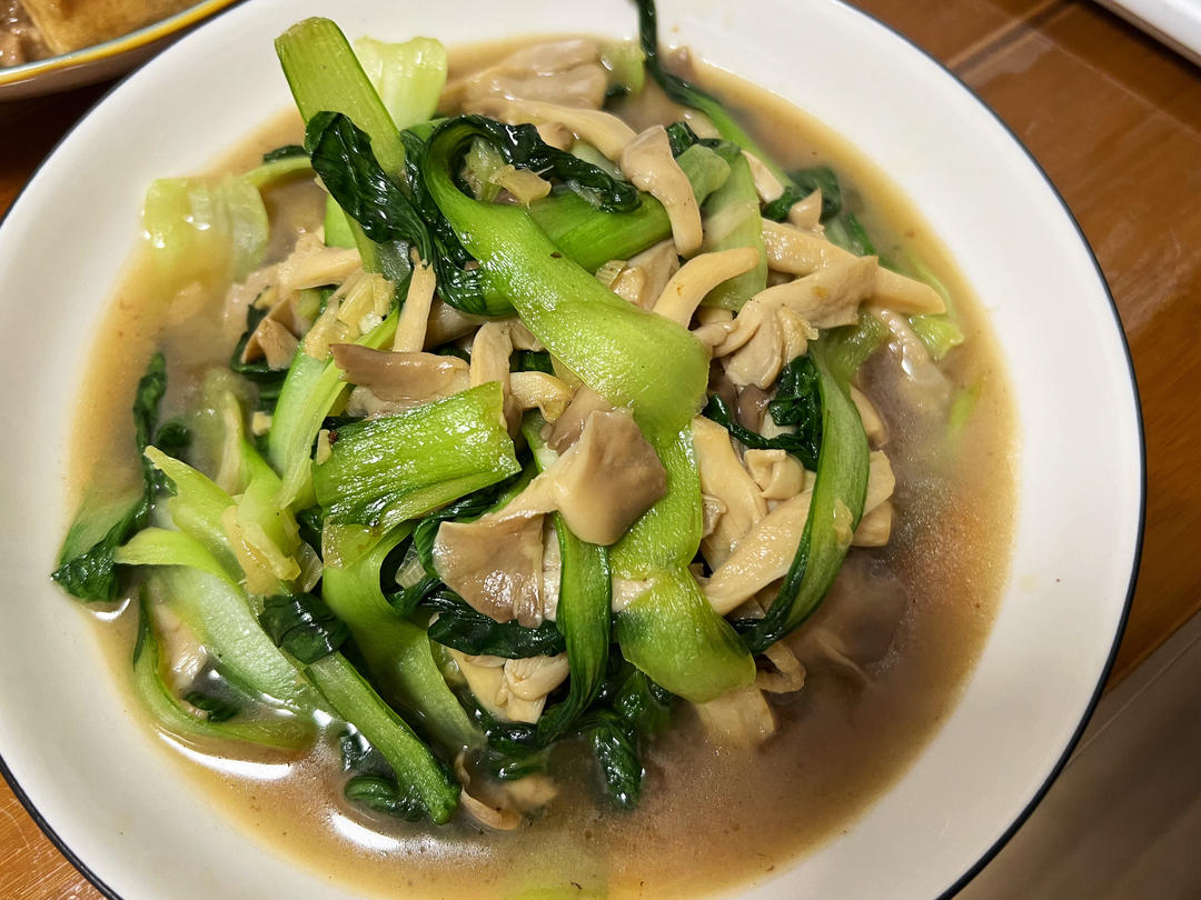 香菇油菜（简单快手）