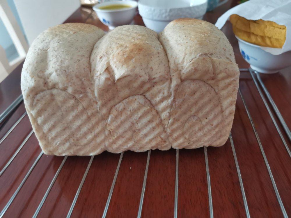 松软全麦吐司🍞（烤箱）