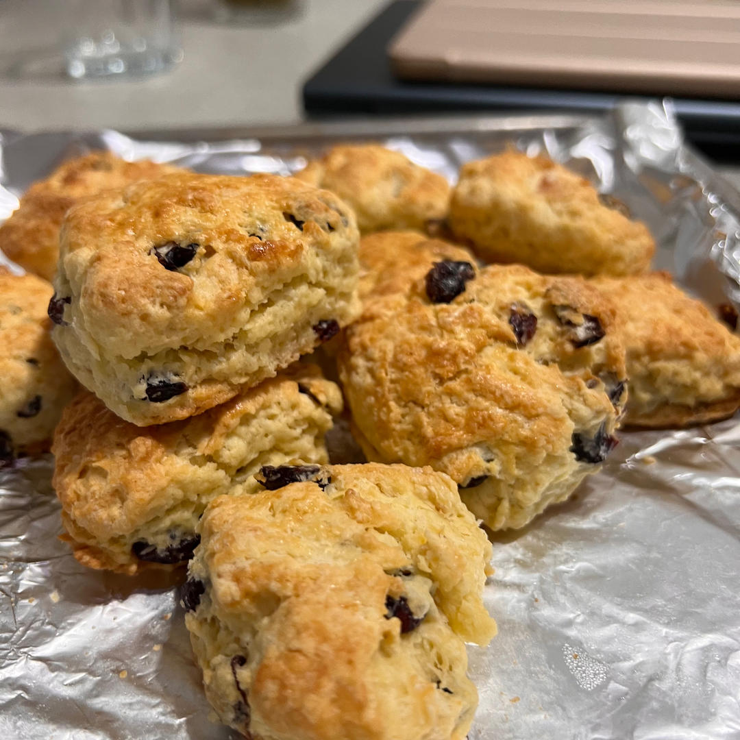 完美裂纹～百分百成功的超好吃奶香司康（禁止搬运）