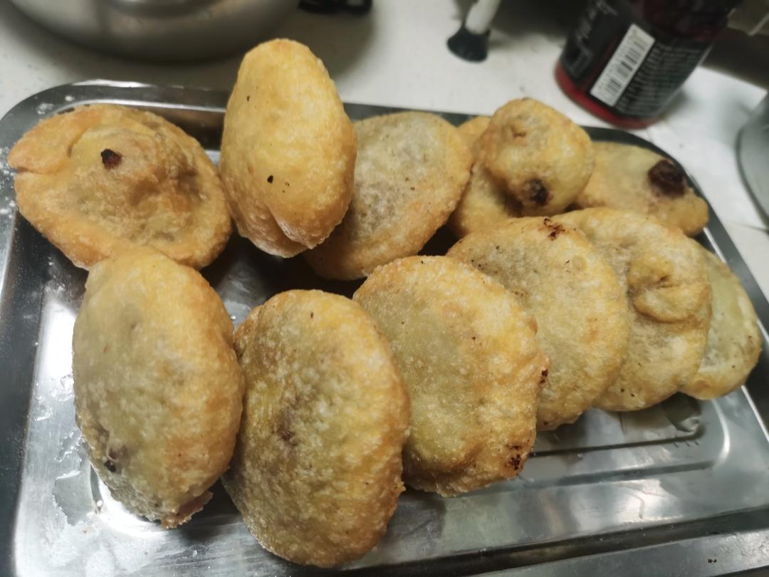 东北油炸糕（糯米粉豆沙馅儿）不翻车很简单