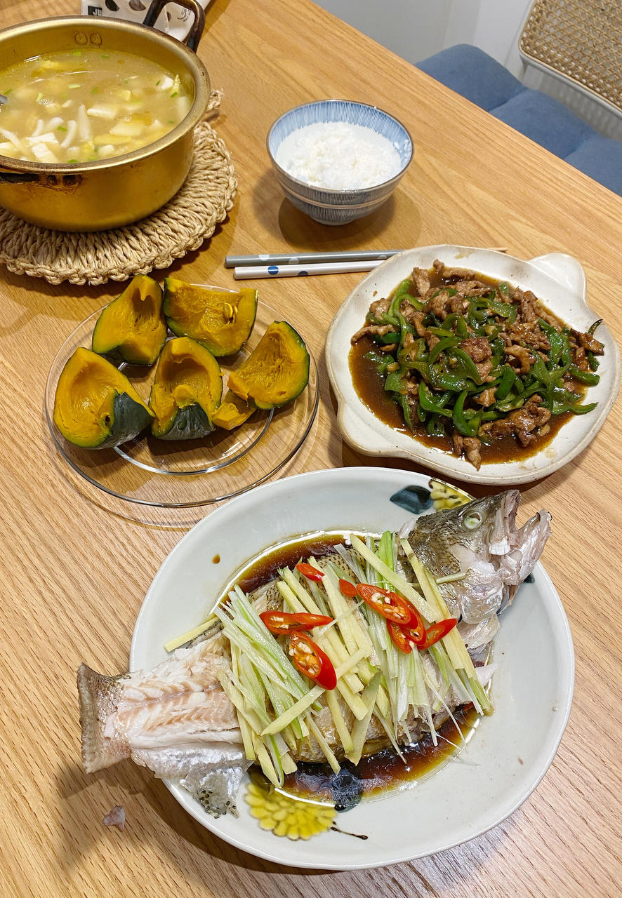 清蒸鲈鱼，三步搞定！