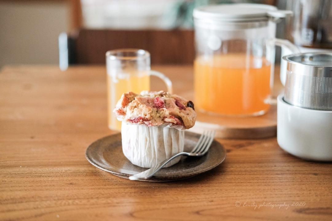 全麦草莓多多马芬