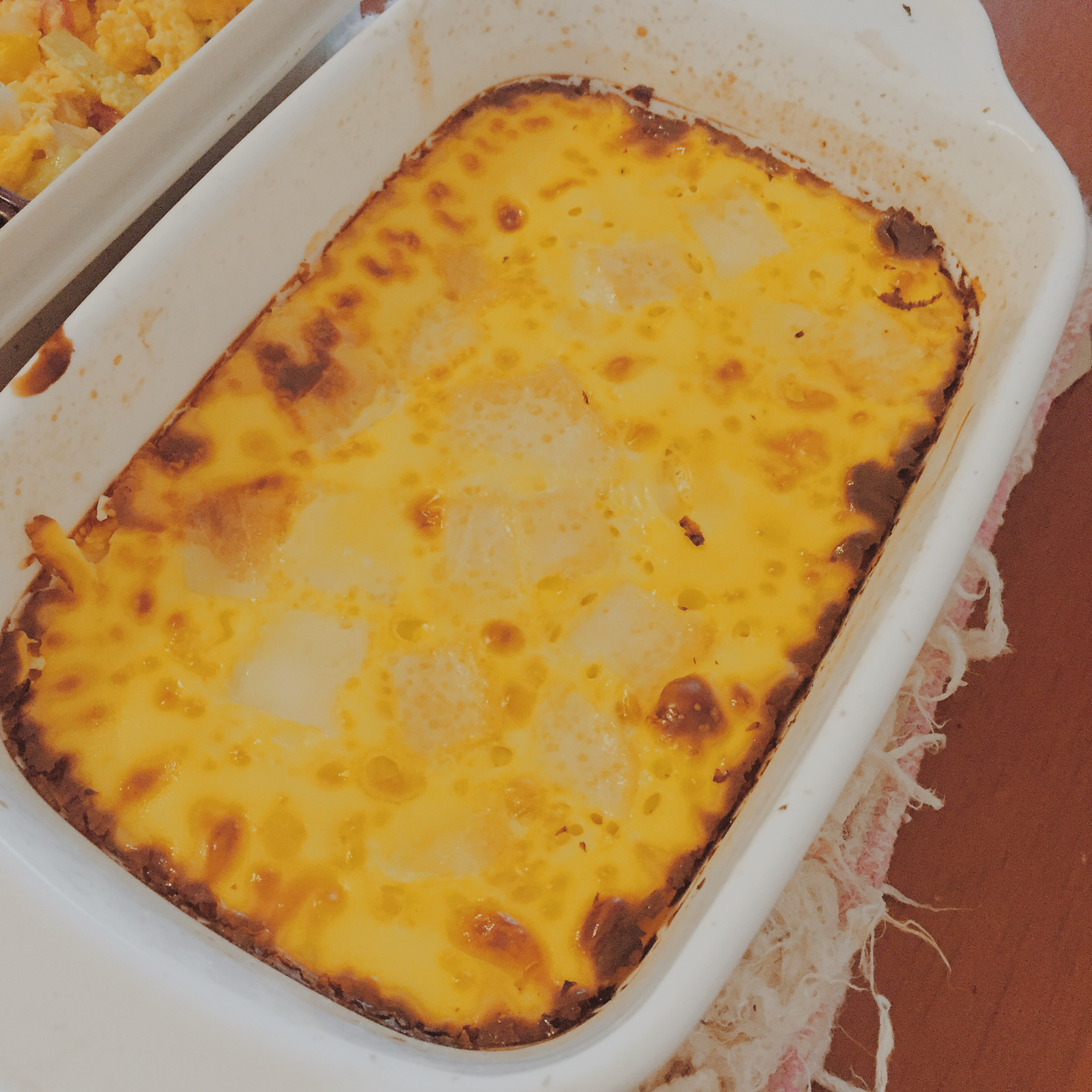 鸡蛋牛奶烤豆腐