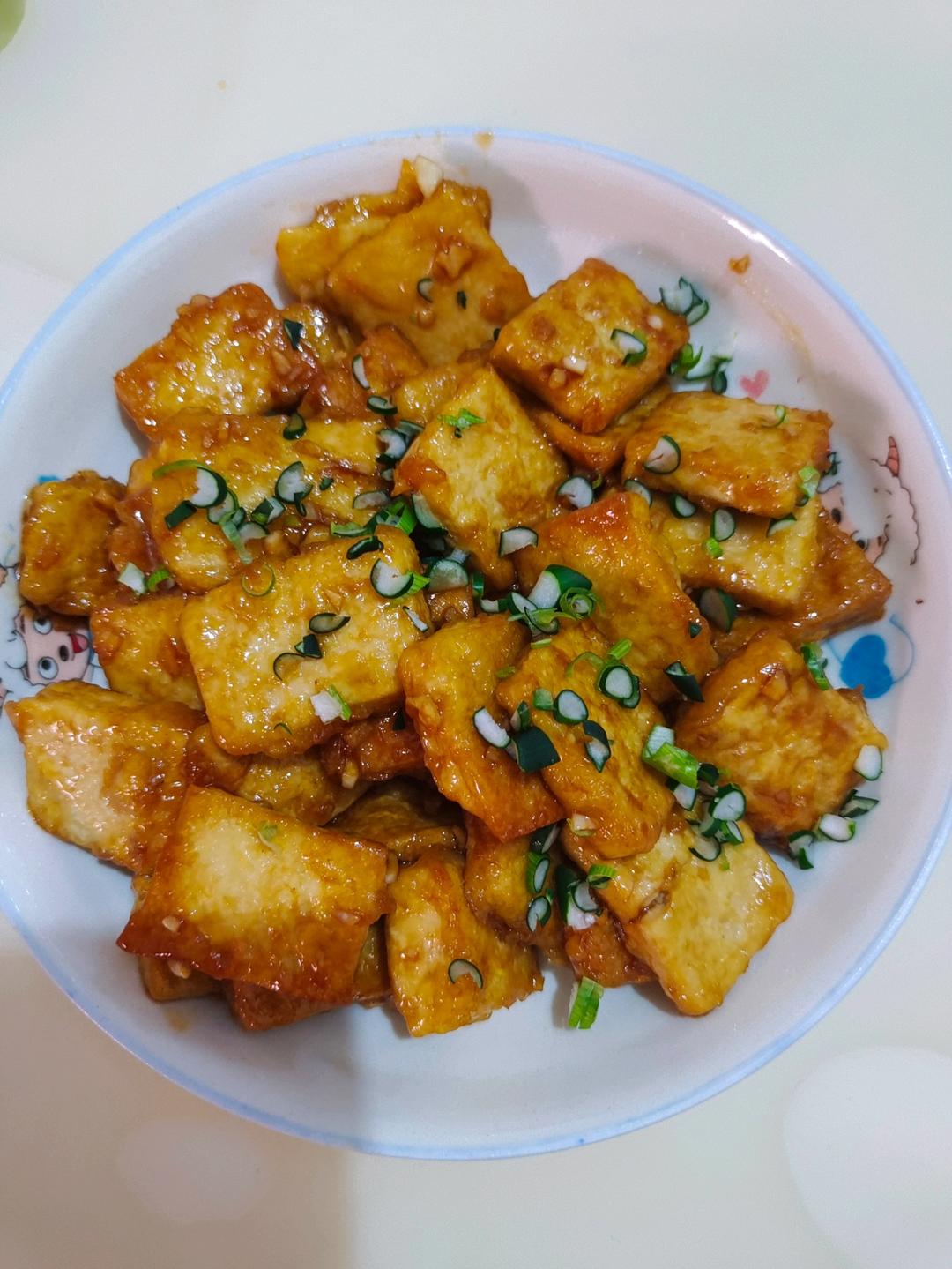 无敌好吃的香煎豆腐