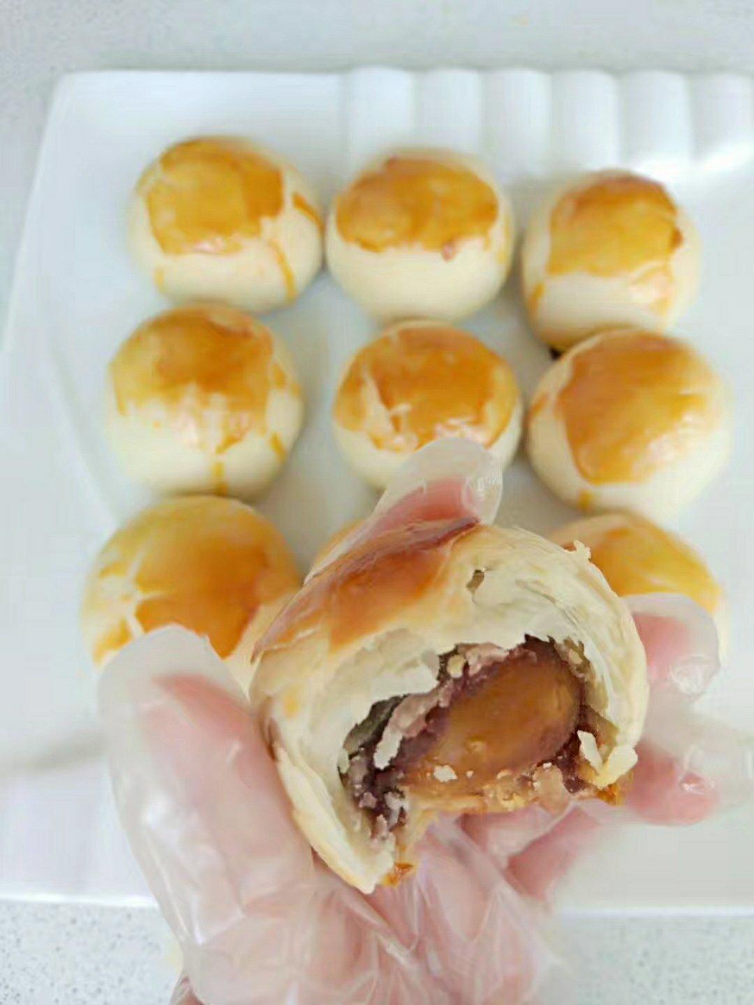 不用揉出膜、不用醒面就能酥掉渣的中式酥皮点心