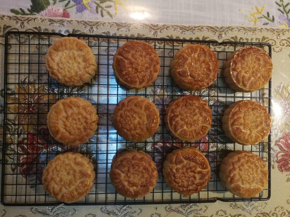 老式酥皮五仁月饼不用转化糖浆