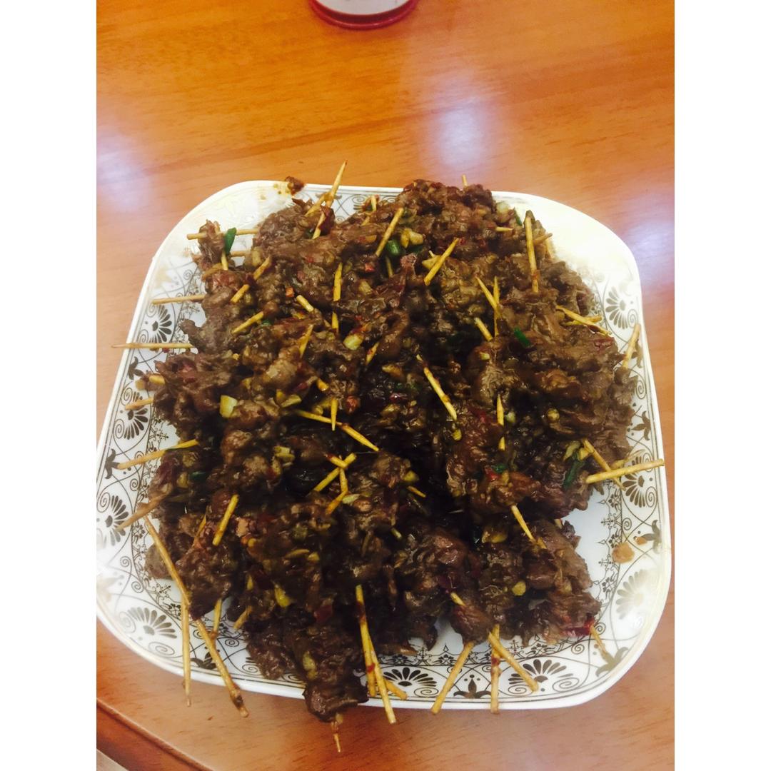 牙签牛肉 道地湖南味