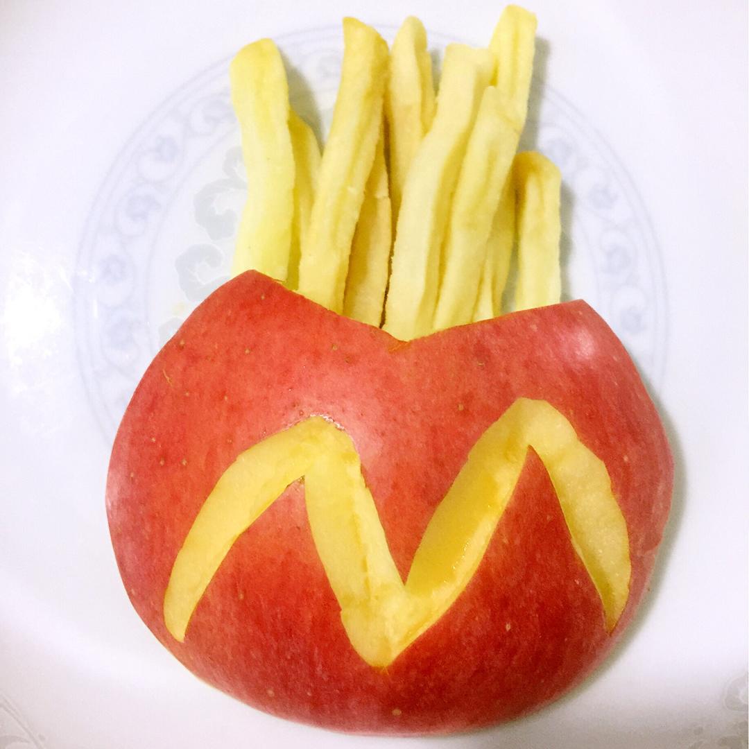 l静v做的薯条苹果