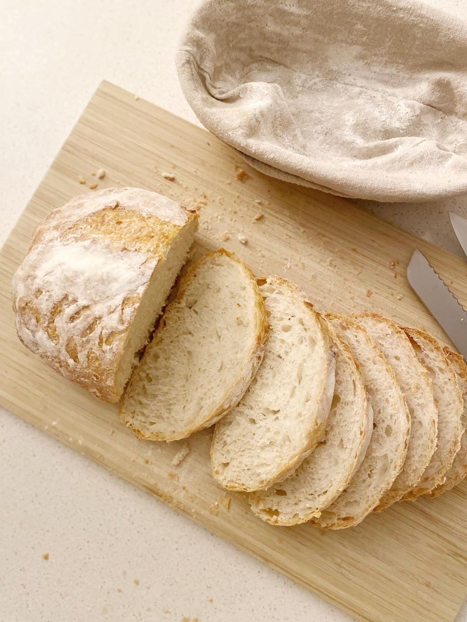 双麦番茄罗勒欧包（天然酵种）附 两年半磕包心得（上）