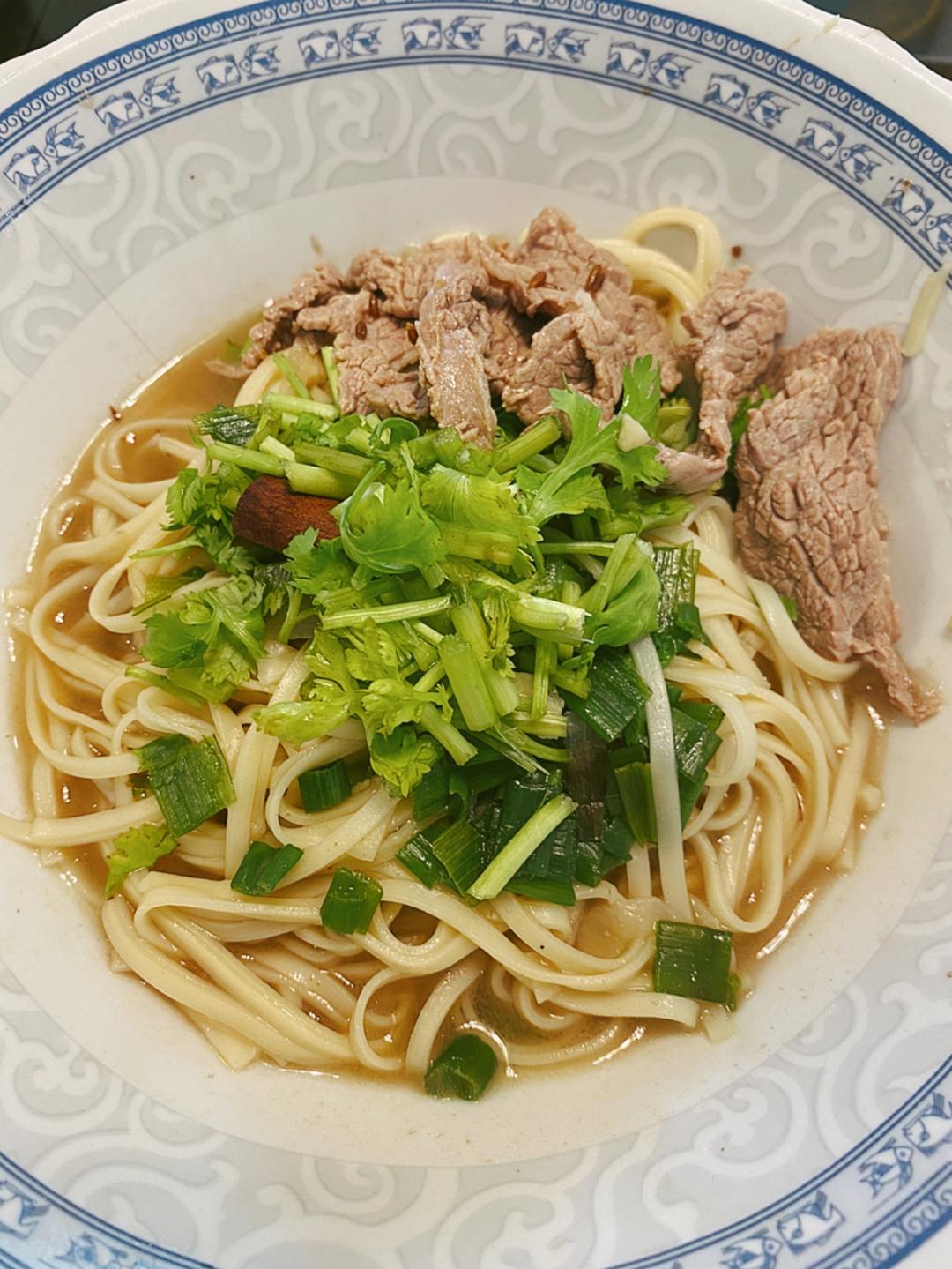 清汤牛肉面 （兰州式）