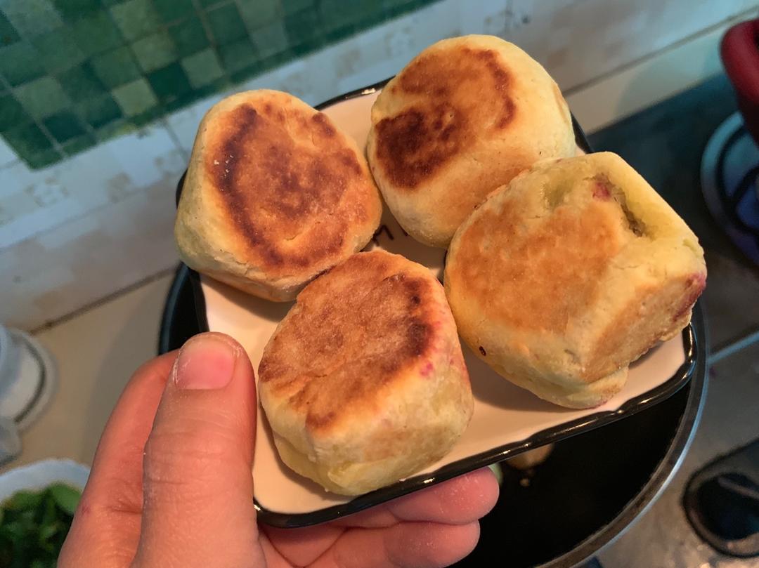 【爆浆紫薯仙豆糕】
