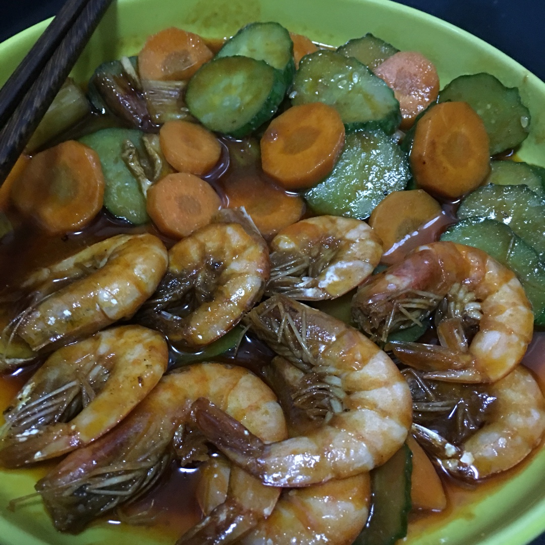 油焖大虾