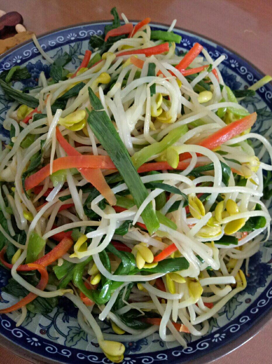清炒绿豆芽