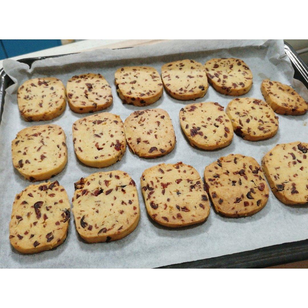 低糖少油版蔓越莓饼干