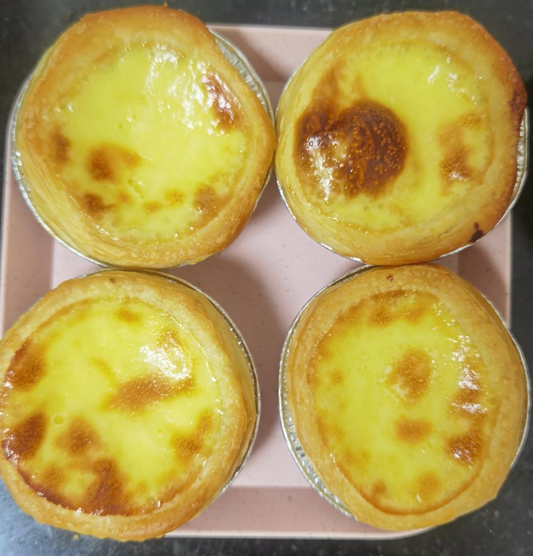 超嫩滑的葡式蛋挞(全蛋版)新手友好『秒杀KFC』