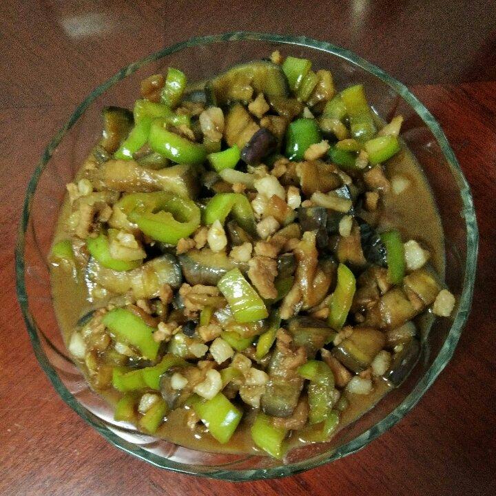 红烧肉沫茄子