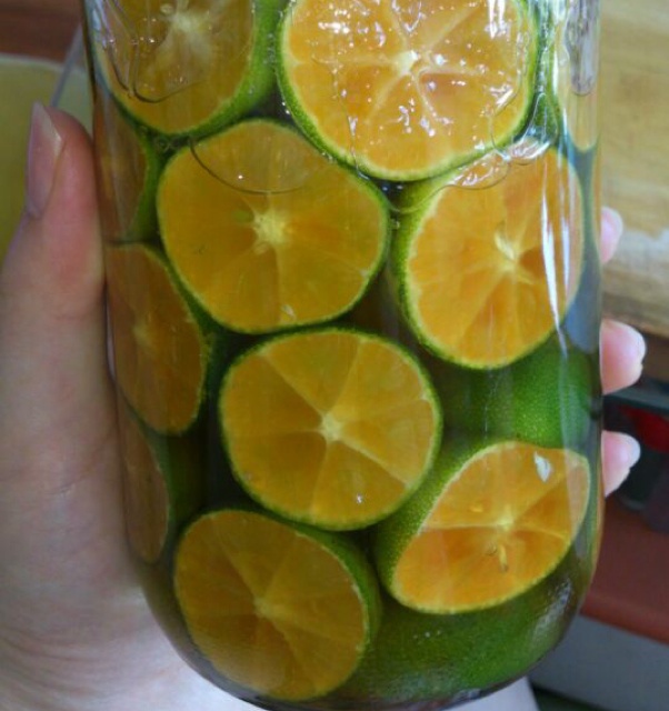 蜜渍青金桔