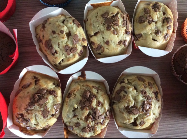 少女心的香蕉蔓越莓玛芬