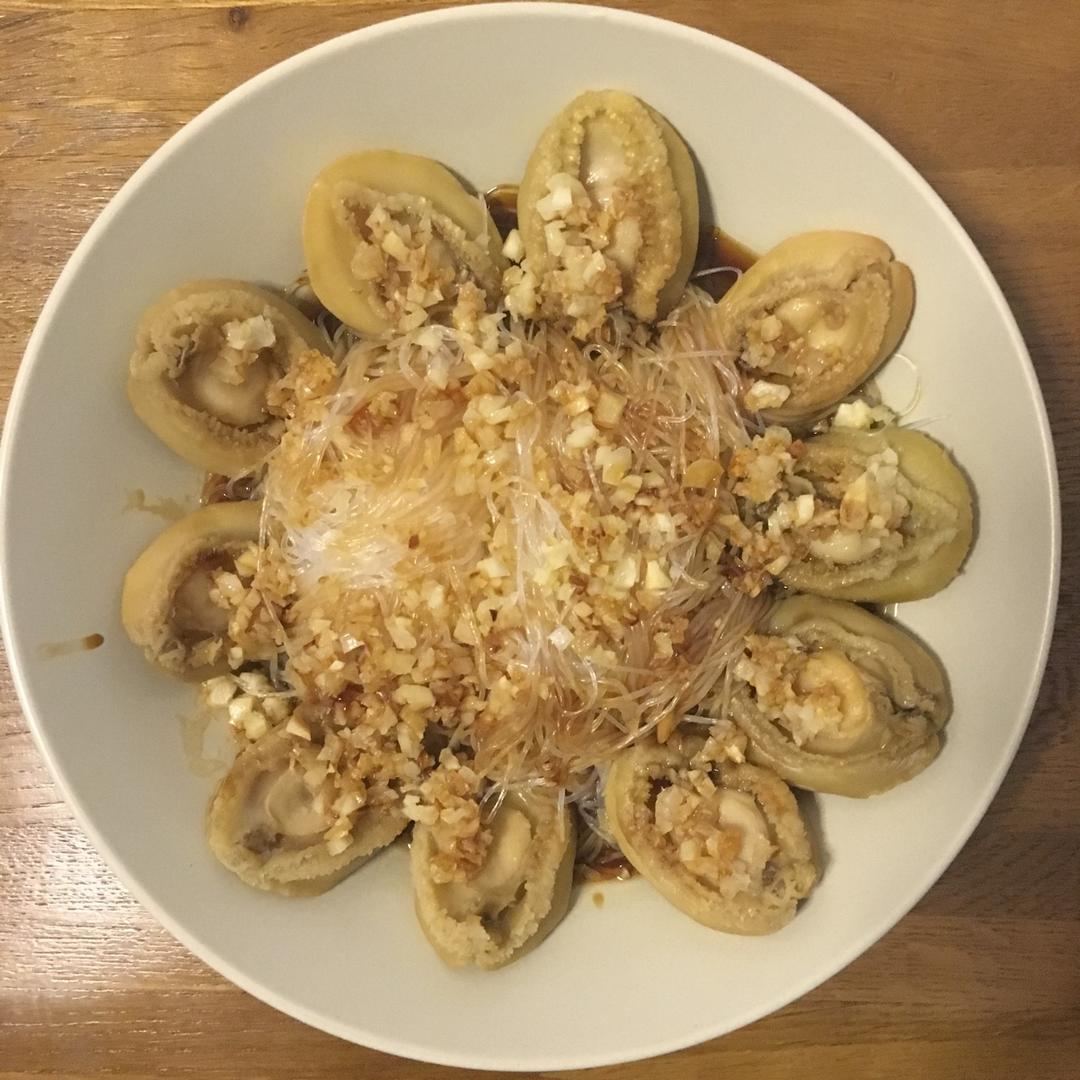蒜蓉蒸鲍鱼