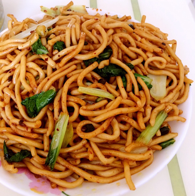 鸡蛋青菜炒面（宝宝面）