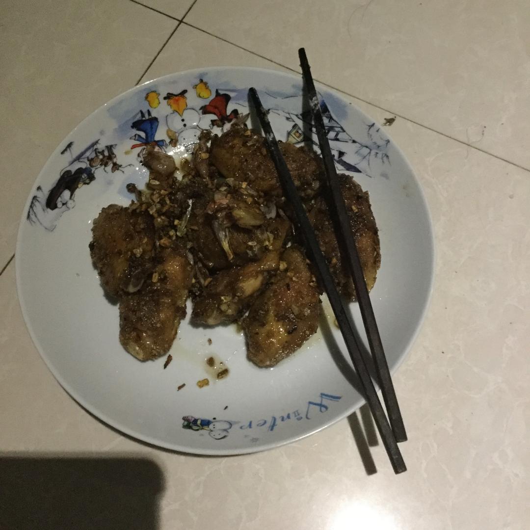 蒜香鸡翅