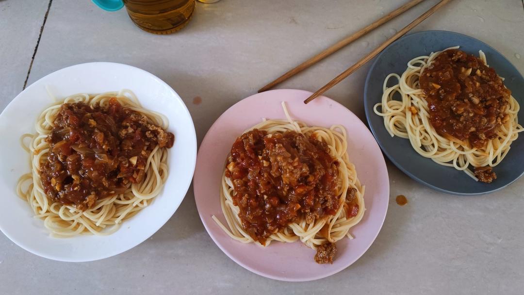 番茄肉酱意面