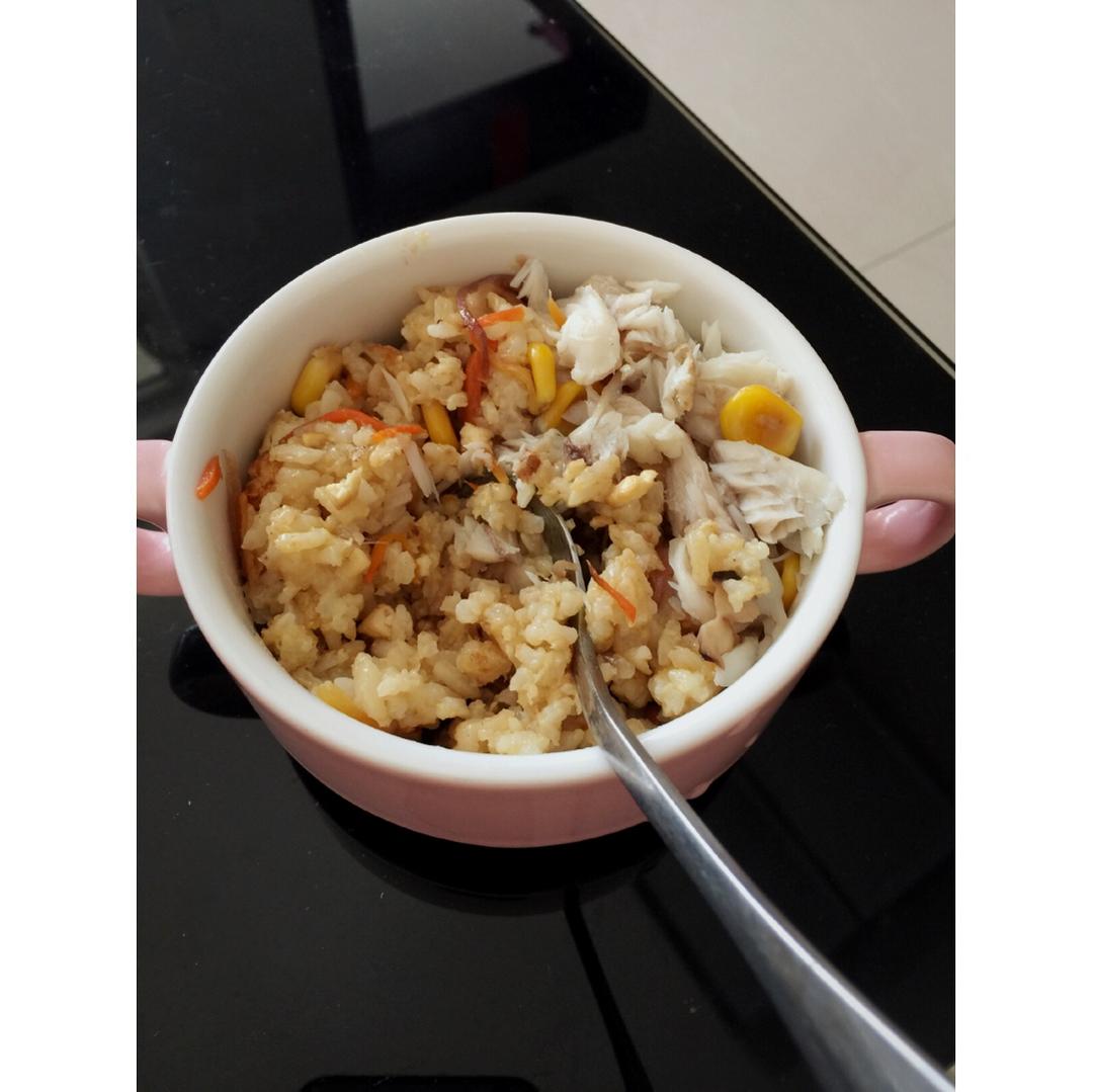 超浓芝士香肠炒饭