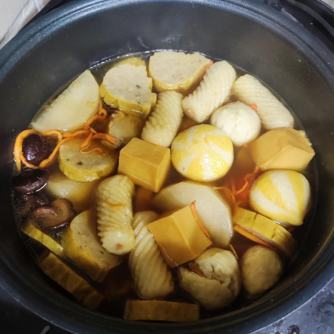 家庭关东煮｜汤底比便利店鲜甜