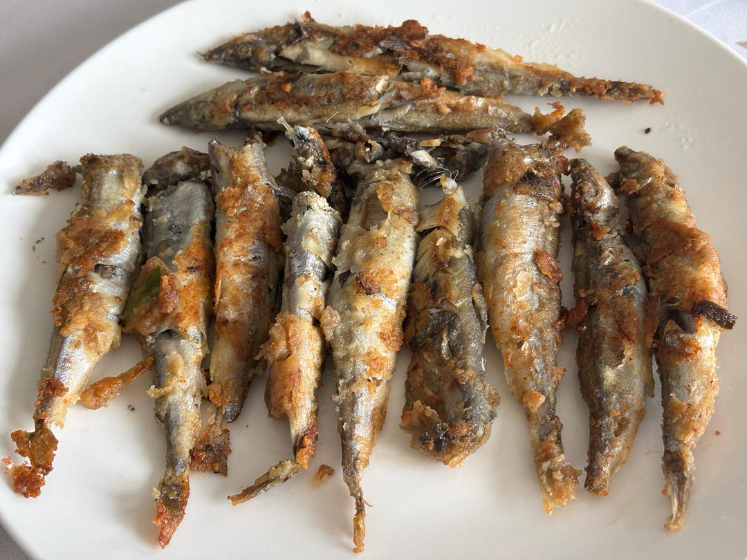 香煎椒盐多春鱼