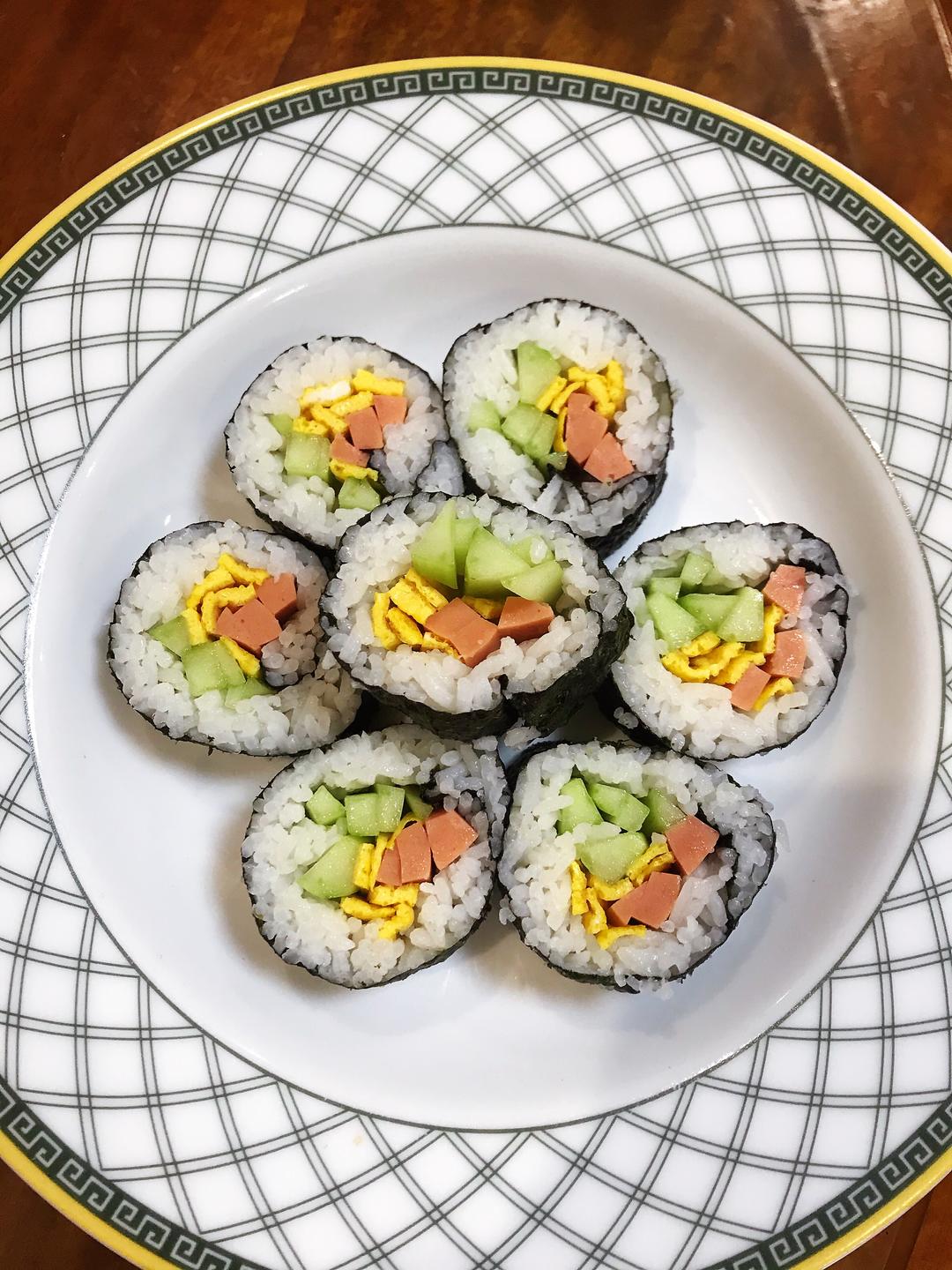 超简单的寿司🍣！的做法