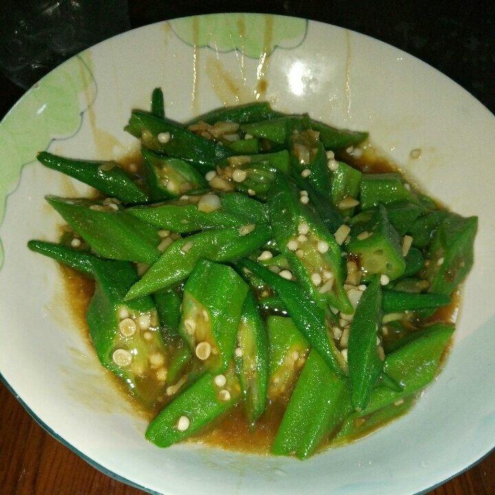 蚝油秋葵