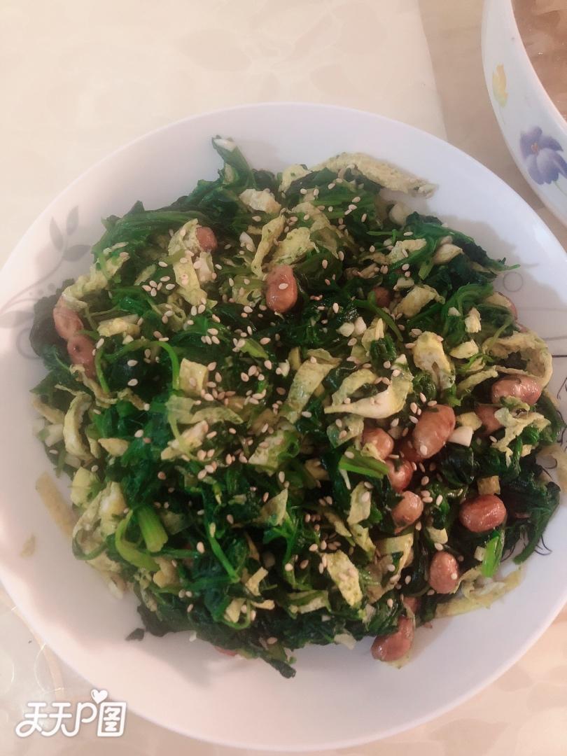 健康低脂凉拌菜—菠菜可以这样吃